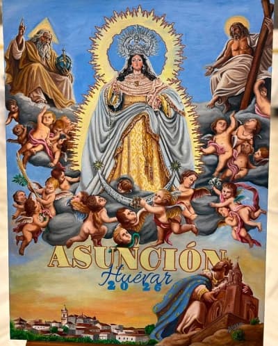 La procesión de la Patrona de Huévar del Aljarafe no tendrá pirotecnia el 15 de agosto