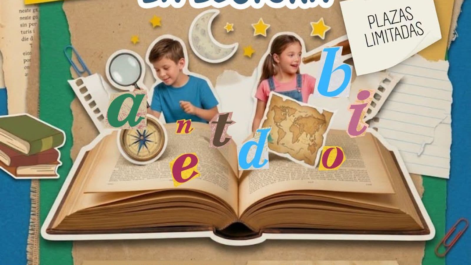Taller de animación a la lectura en Palomares del Río para niños de 6 a 10 años