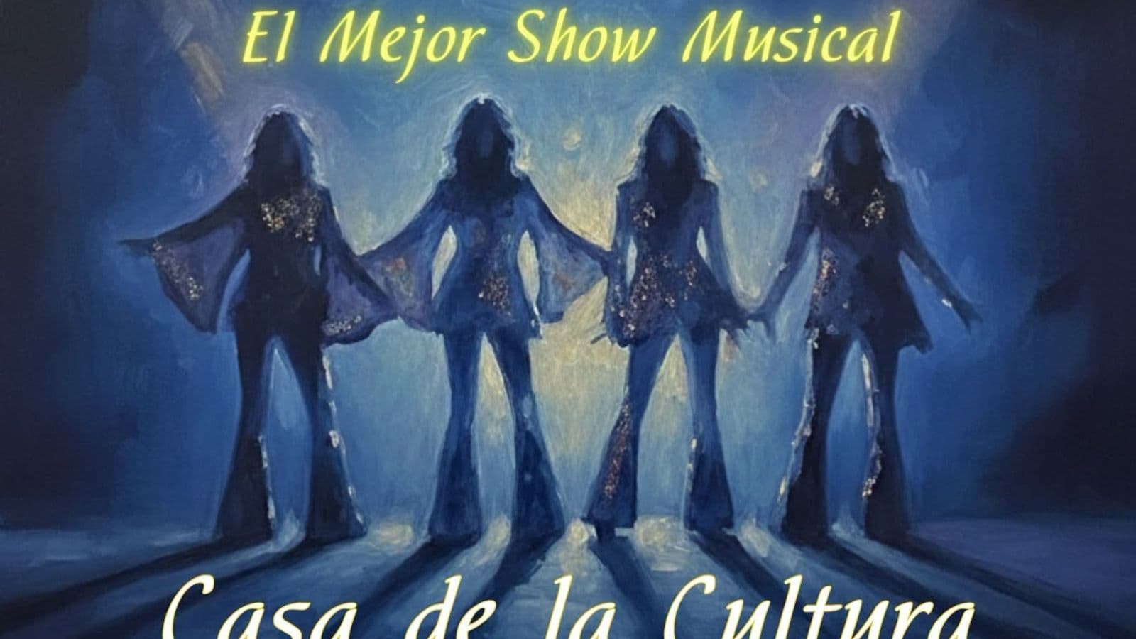 Concierto tributo a ABBA en la Casa de la Cultura de Valencina