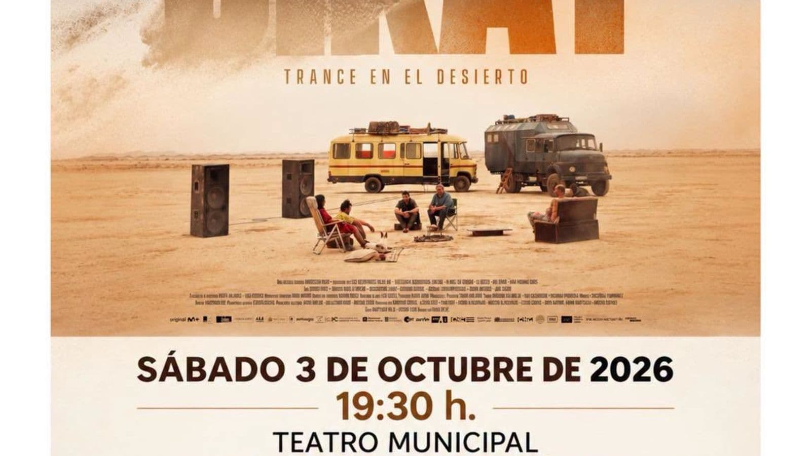 Palomares del Río proyecta la película 'Sirat' en el Teatro Municipal el 3 de octubre