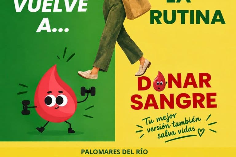 Palomares del Río acoge jornada de donación de sangre el miércoles 30 de septiembre
