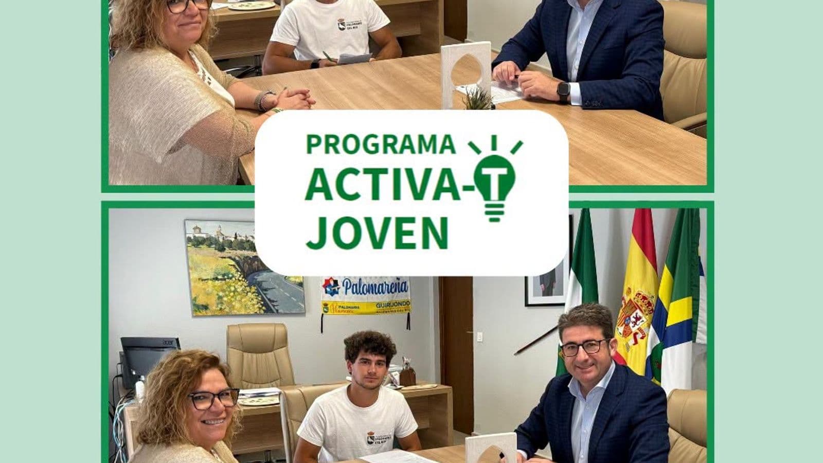Palomares del Río contrata a jóvenes en ocho perfiles mediante Activa-T Joven