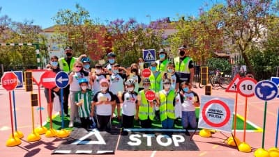 La Policía Local de Albaida del Aljarafe realiza jornadas de educación vial en colegios