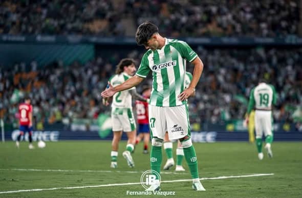 José Antonio Morante Antúnez debuta con el Betis y marca un gol decisivo