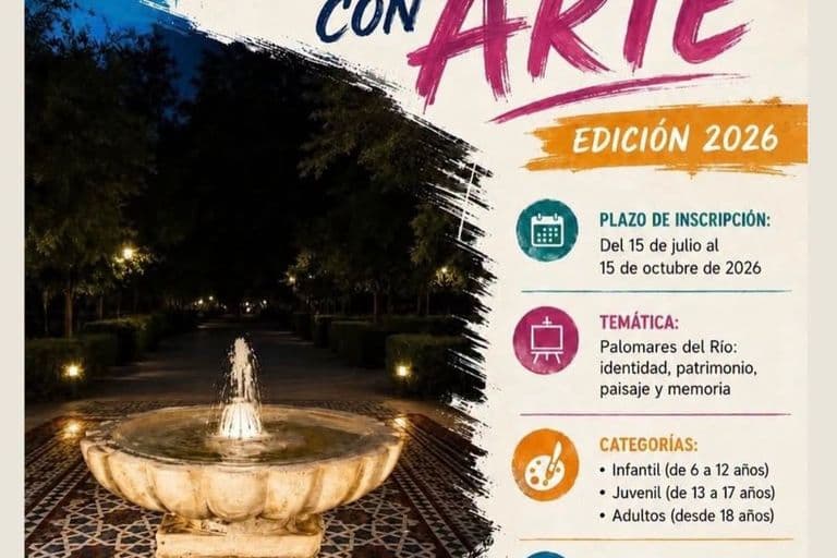 Plazo abierto hasta el 15 de octubre para II Concurso de Pintura en Palomares del Río
