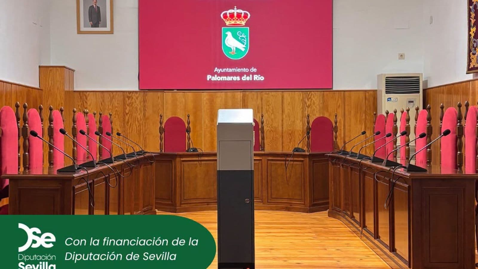 Palomares del Río actualiza su equipamiento tecnológico municipal