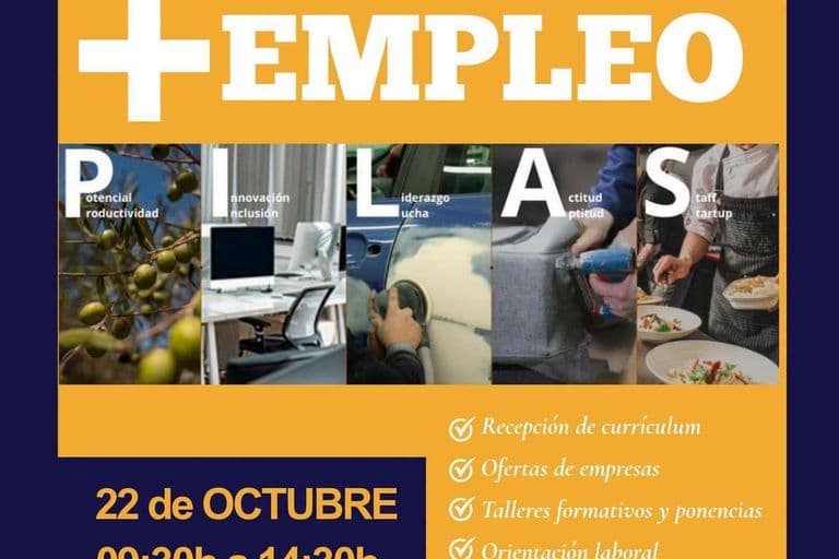 Pilas celebra la III Feria del Empleo este jueves 22 de octubre
