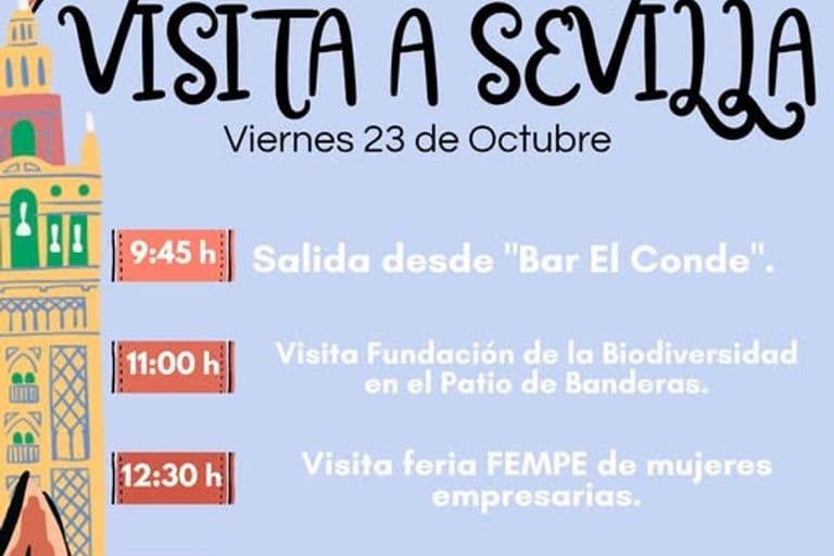 Visita a Sevilla para mujeres rurales empresarias en La Puebla del Río