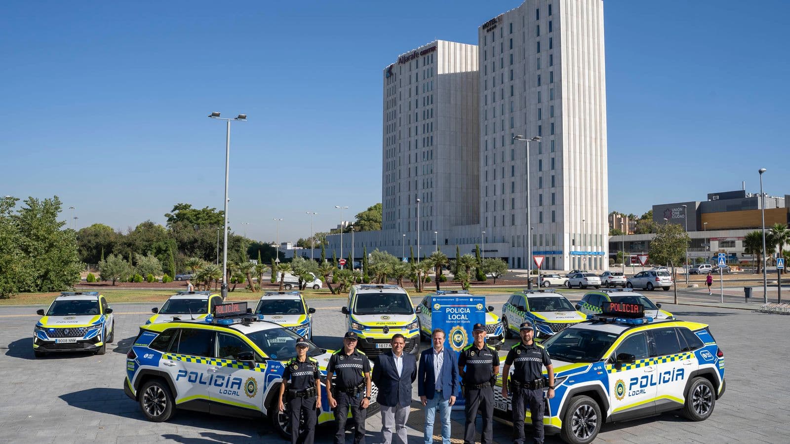 Mairena del Aljarafe renueva la flota de su Policía Local con nueve vehículos