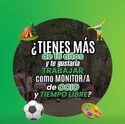 Plazas para trabajar como monitor de ocio en Palomares del Río