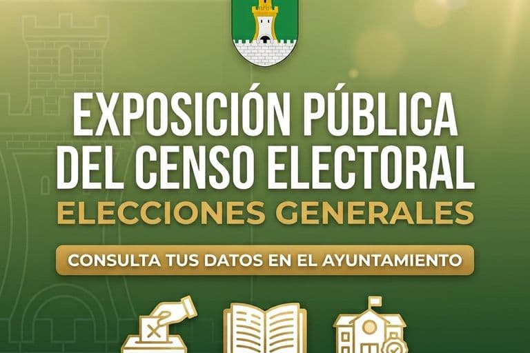 El censo electoral se expondrá del 12 al 19 de octubre