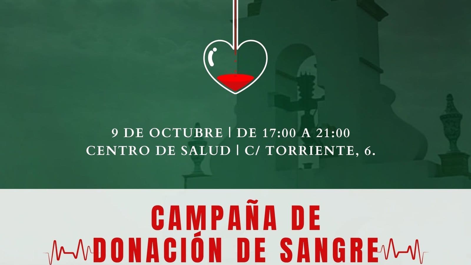 Benacazón organiza una donación de sangre el viernes 9 de octubre en el Centro de Salud