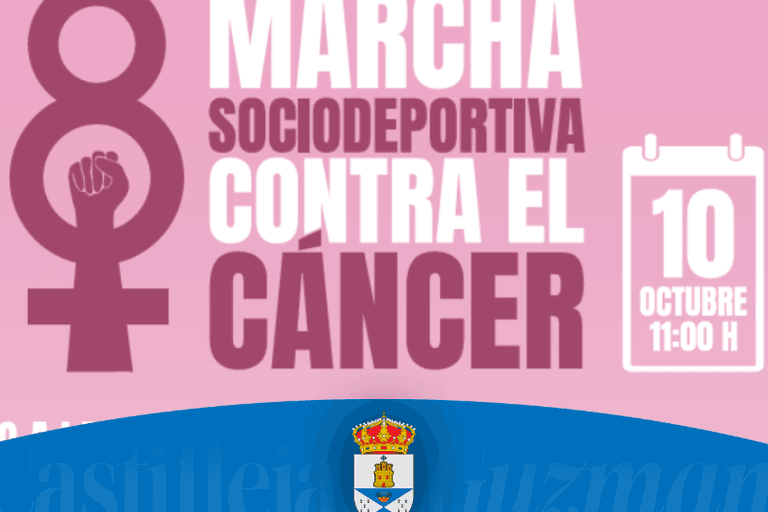 Castilleja de Guzmán celebra marcha sociodeportiva contra el cáncer el 10 de octubre