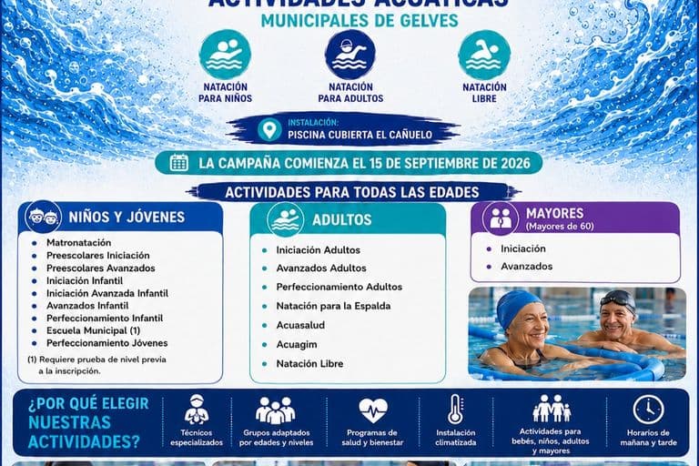 Gelves abre inscripciones en El Cañuelo para la temporada 2026/2027