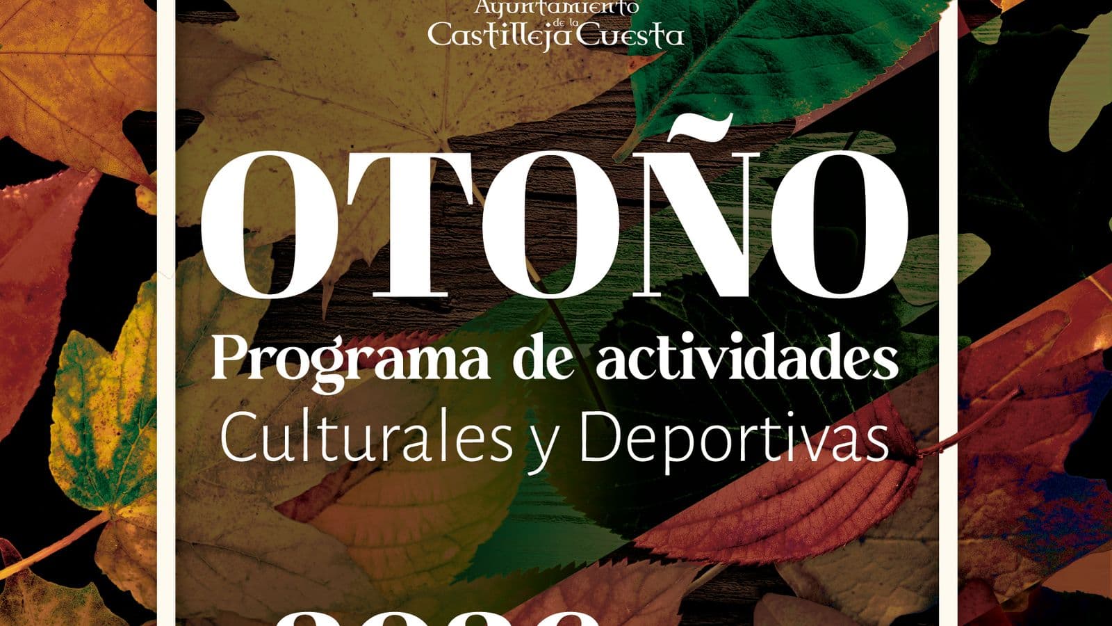 Programación de actividades culturales y deportivas otoño en Castilleja de la Cuesta