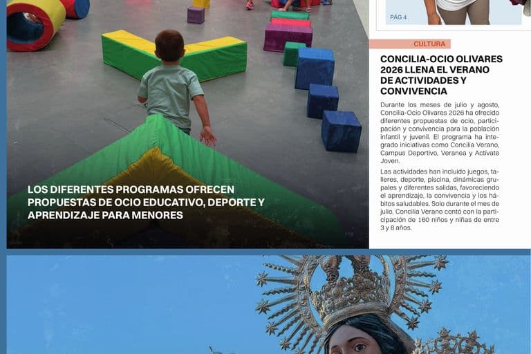 Olivares publica su revista municipal de julio‑agosto 2026