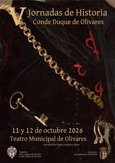 Olivares acoge las V Jornadas de Historia Conde Duque del 11 al 12 de octubre