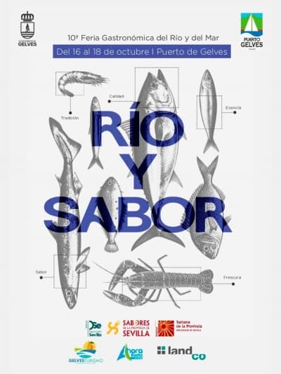 Gelves acoge la X Feria Gastronómica del Río y del Mar del 16 al 18 de octubre