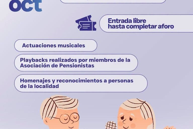 Gelves celebra el Día Internacional de las Personas Mayores con un acto en el Hogar del Pensionista