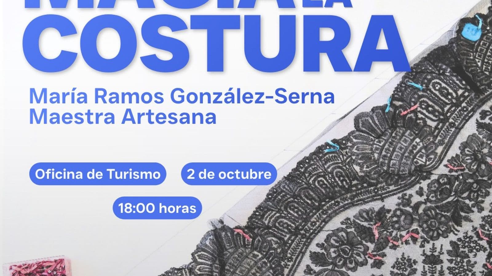 Gelves acoge el 2 de octubre la conferencia 'Arte y magia en la costura'