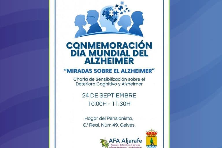 Gelves acoge charla sobre el Alzheimer en el Hogar del Pensionista