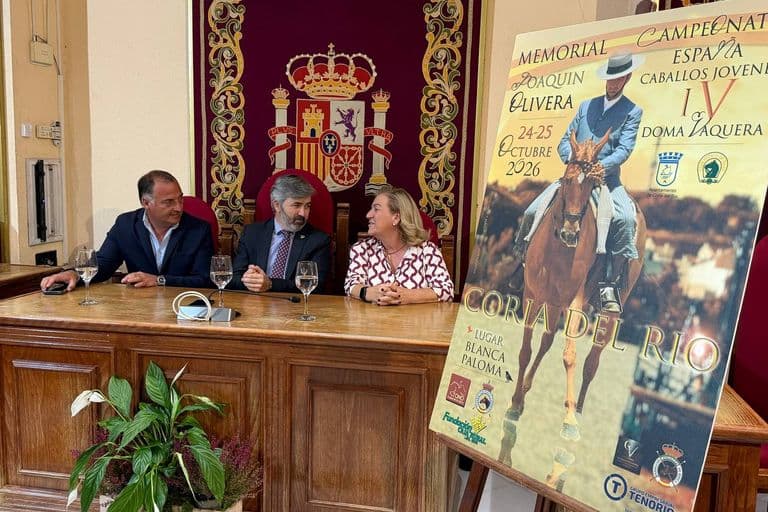 Coria del Río acoge el Campeonato de España de Caballos Jóvenes este fin de semana