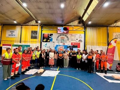 1.200 jóvenes se forman en reanimación cardíaca en Gines
