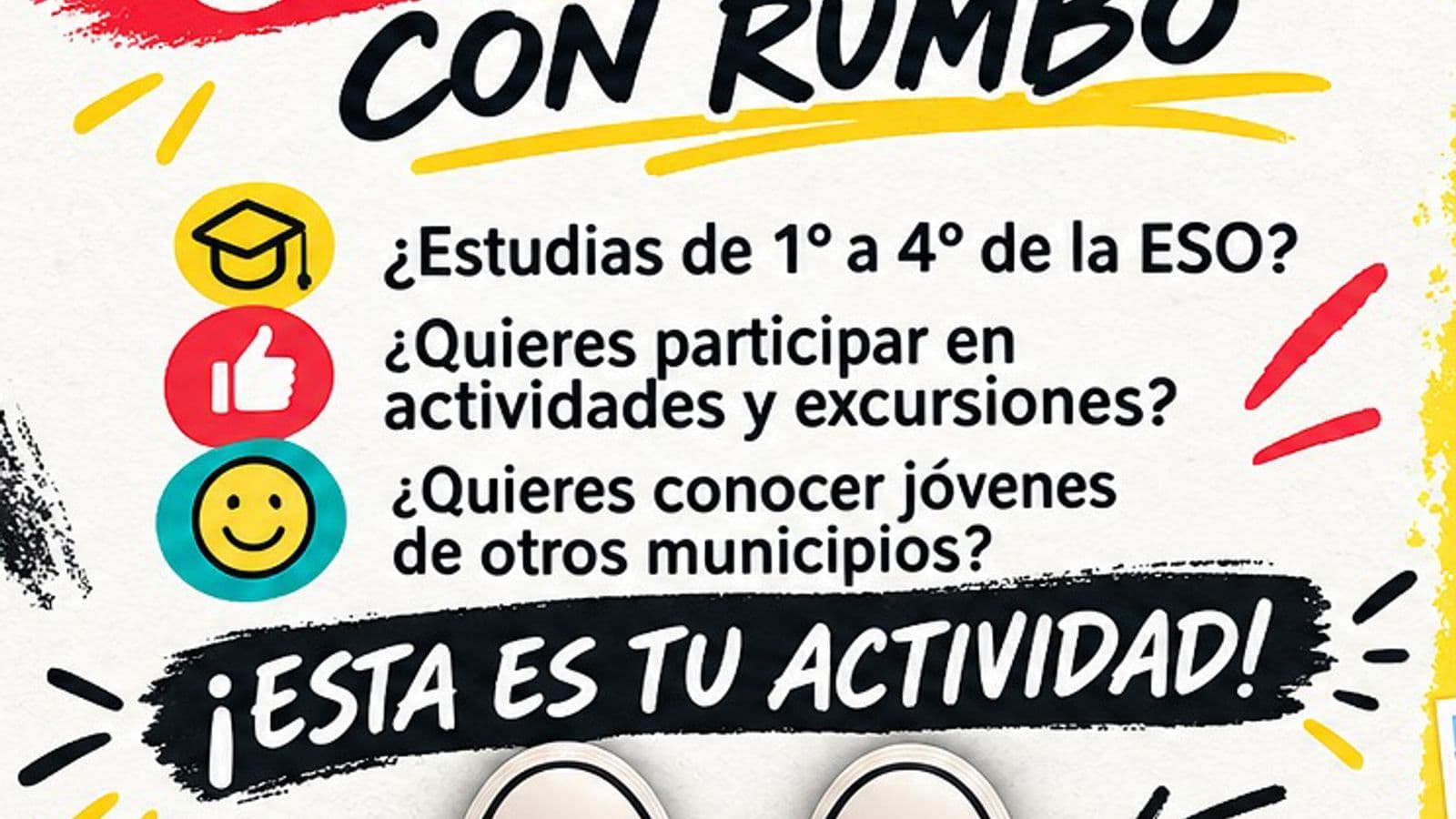 Abierto el plazo de inscripción al programa Jóvenes con Rumbo 2026/2027