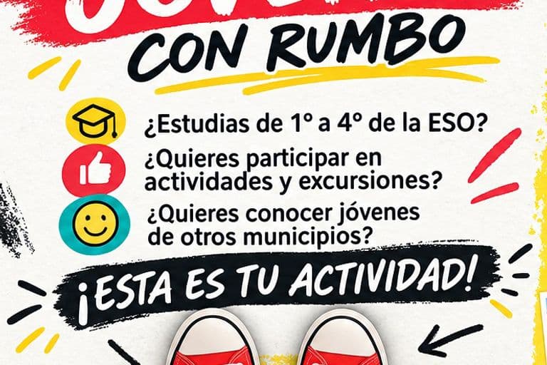 Abierto el plazo de inscripción al programa Jóvenes con Rumbo 2026/2027