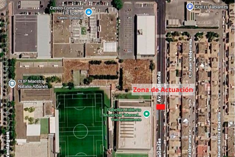 Espartinas instala un paso de peatones inteligente en Tablantes