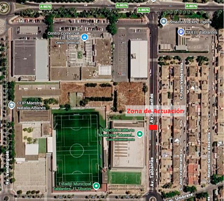 Espartinas instala un paso de peatones inteligente en Tablantes