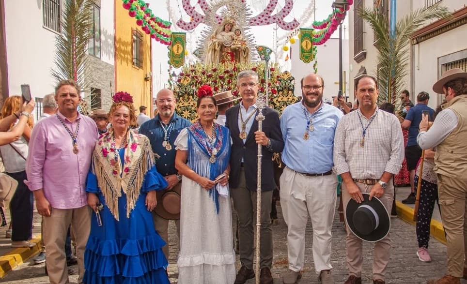 Valencina celebra la Romería de Torrijos 2026 con romeros y fuegos artificiales
