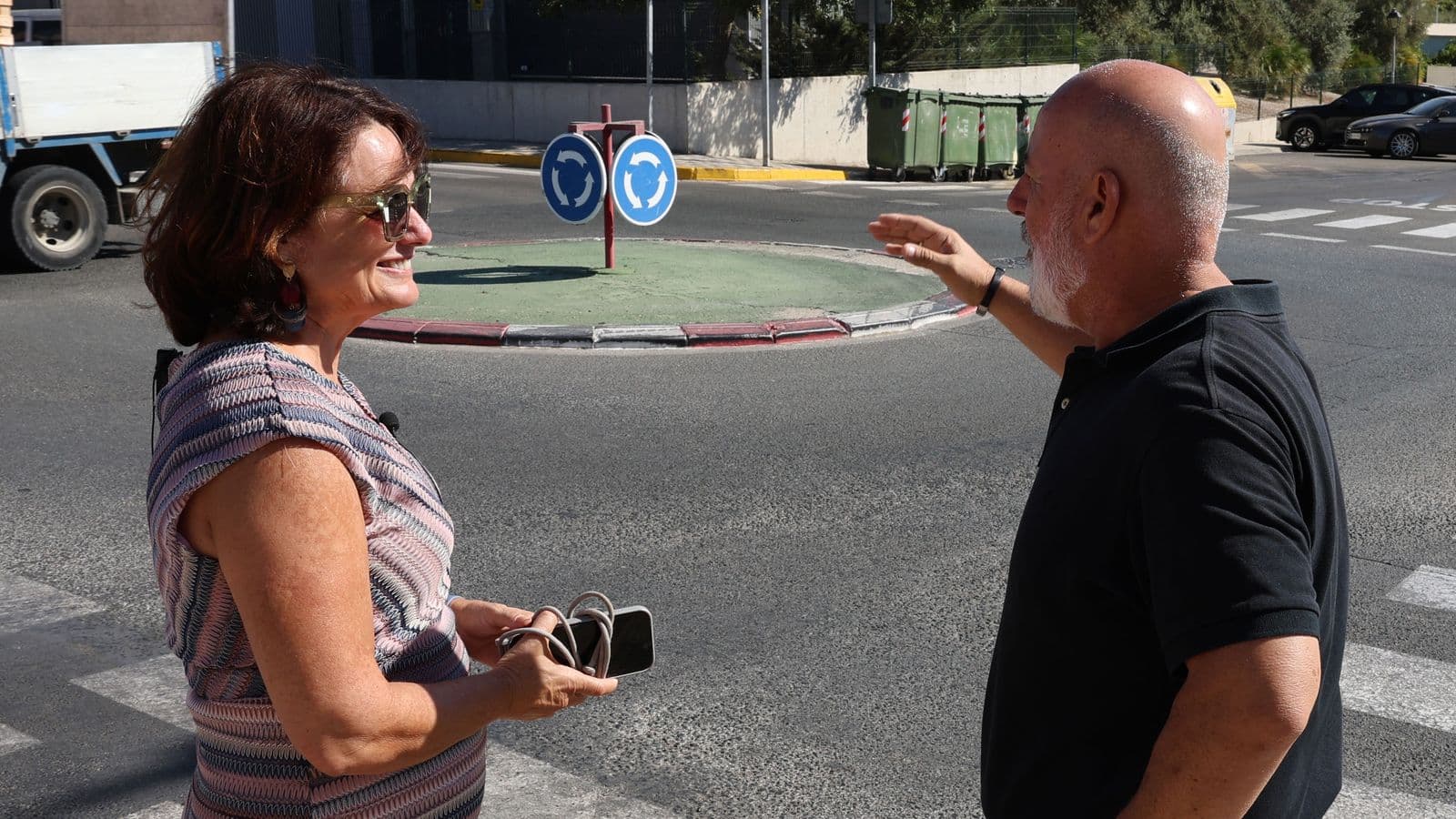 Espartinas inicia la rehabilitación de ocho rotondas con presupuesto de 300.000 euros