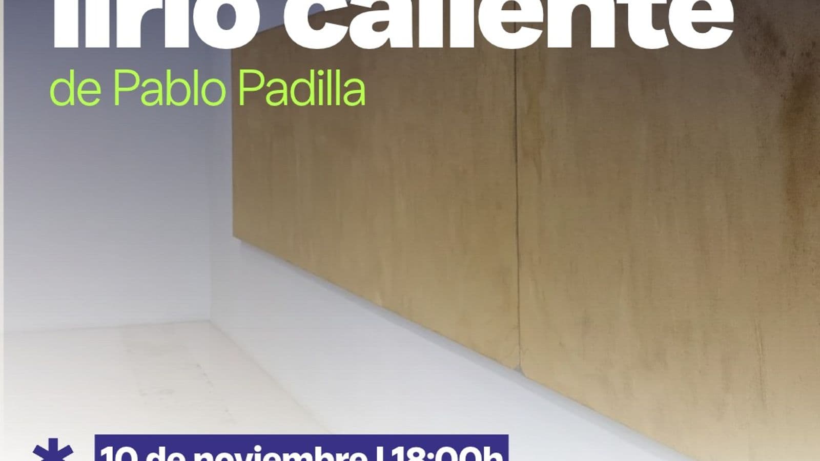 Visita guiada a la exposición de Pablo Padilla en Sevilla el 10 de noviembre