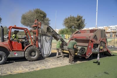 Mairena renueva el campo de rugby de Los Alcores con una inversión de 337.000 euros