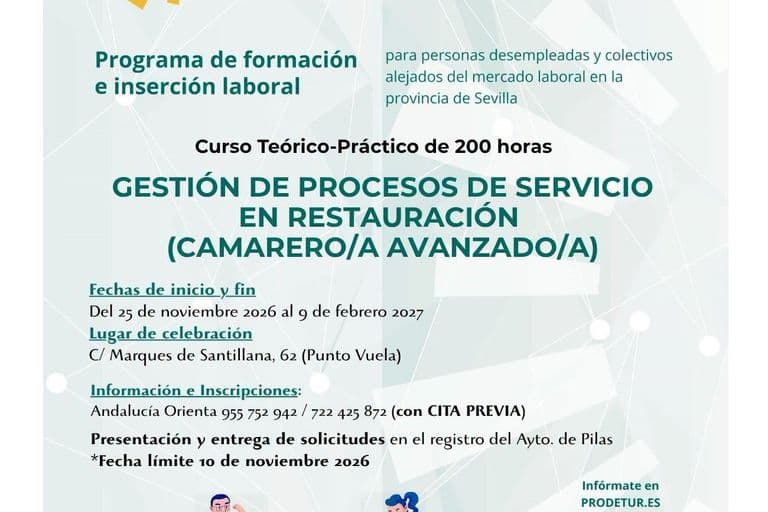 Pilas lanza dos cursos gratuitos de formación para mejorar la empleabilidad