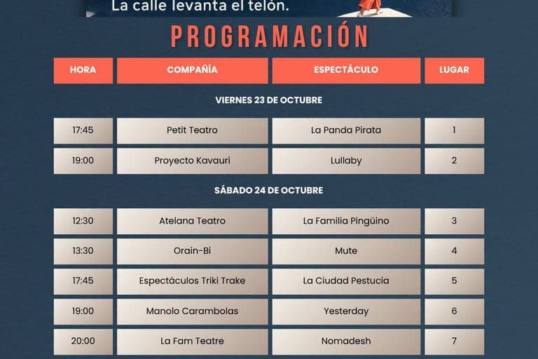 Palomares del Río acoge el V Festival de Teatro de Calle del 23 al 25 de octubre