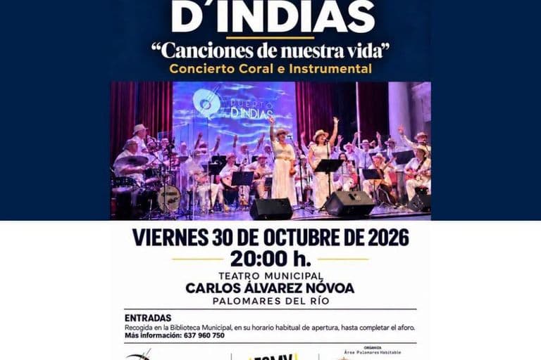 Puerto d’Indias concierta este viernes 30 en Palomares del Río