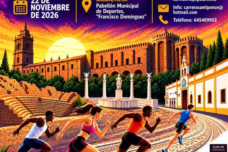Santiponce celebra el 22 de noviembre su Carrera Popular y Escolar