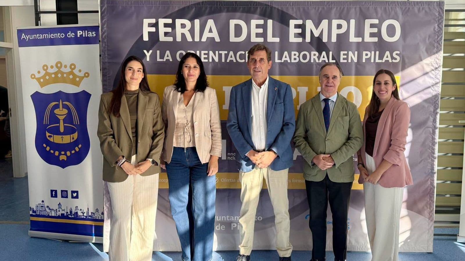 Celebrada la III Feria del Empleo en Pilas con gran interés